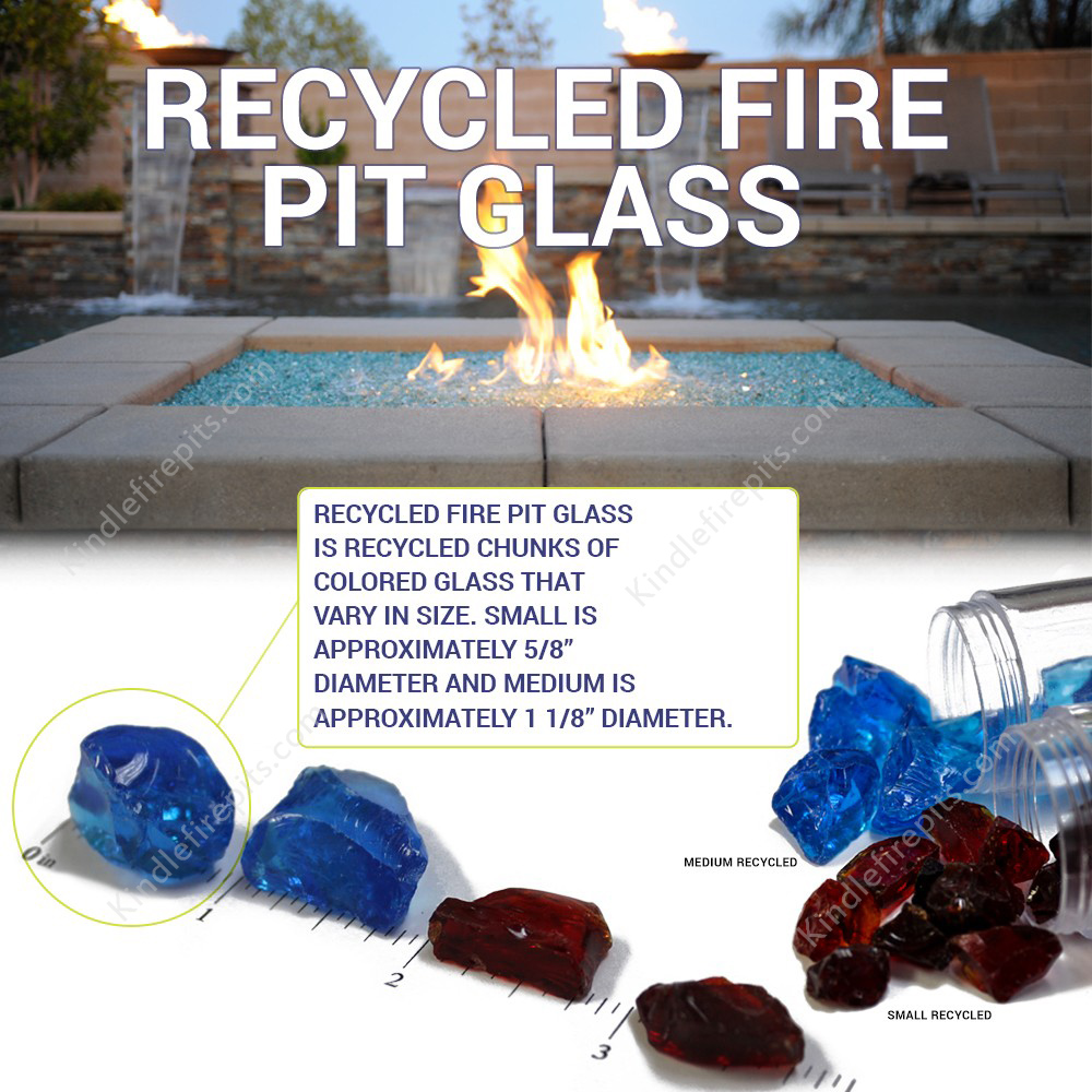 Recycled Fire Pit Glasses